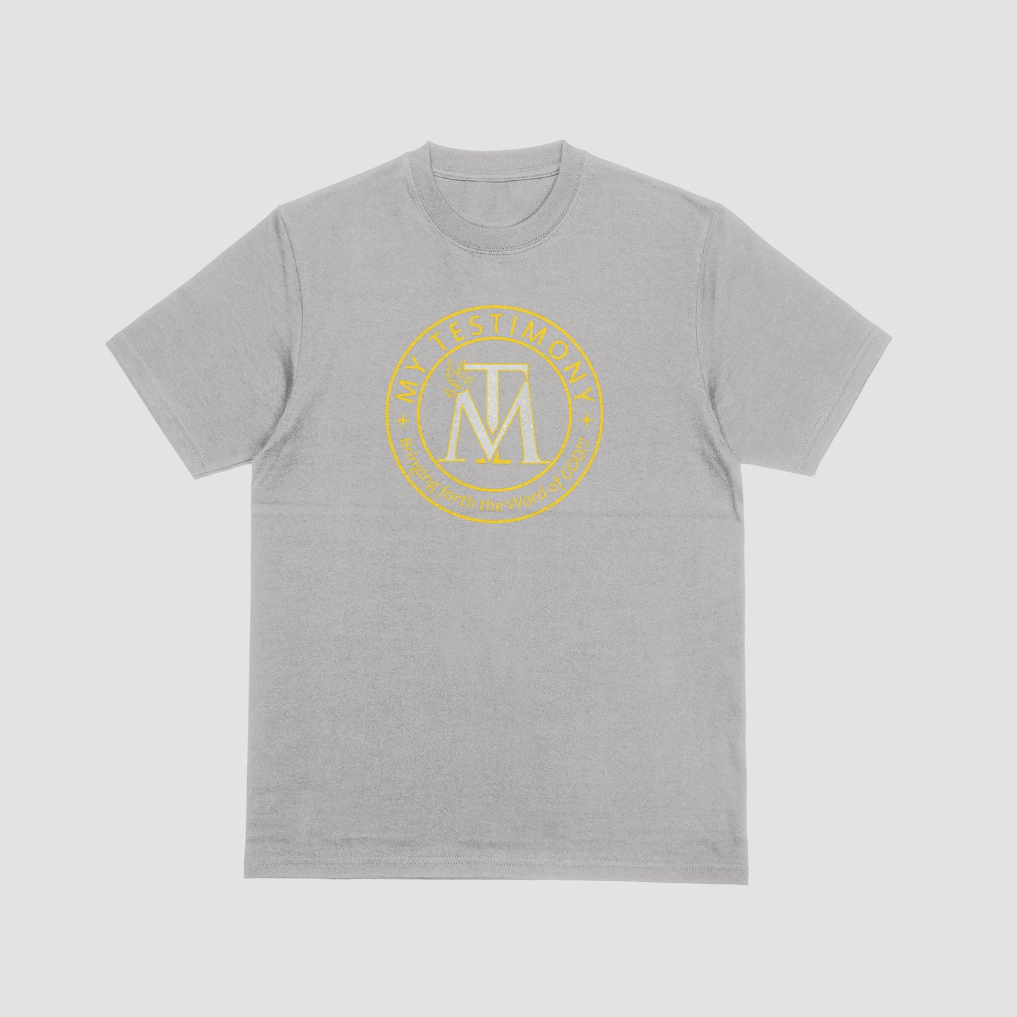 My Testimony -- Logo T-Shirt -- Gray