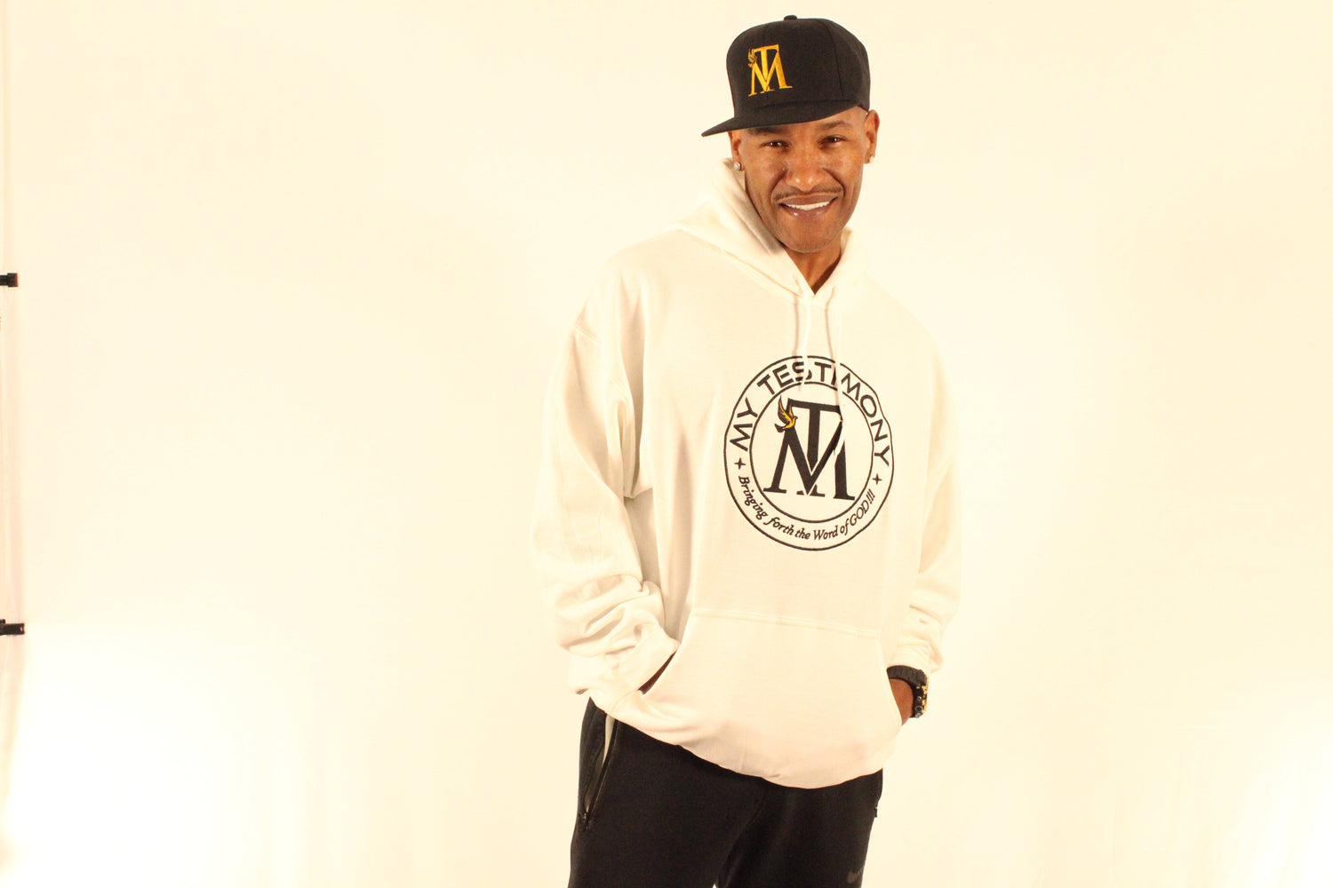 My Testimony Hoodie -- White