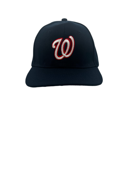 Blue Curly W -- Baseball Cap