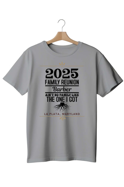 2025 Barber Family Reunion T-shirts