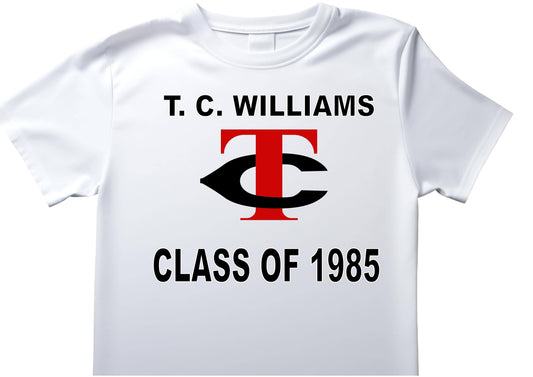 T.C. Williams -- Class of 1985 Design #1