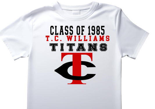 T.C. Williams -- Class of 1985 Design #4
