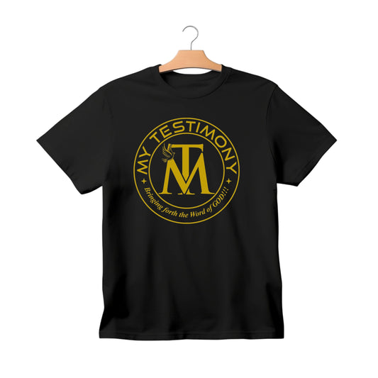 My Testimony -- Logo T-Shirt -- Black
