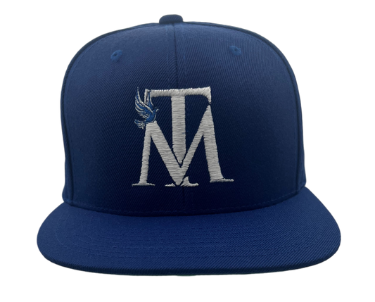 Royal Blue w/ White MT Logo Baseball Cap