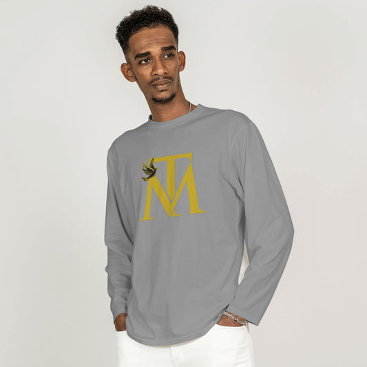 MT Logo -- Long Sleeve T-Shirt -- Gray