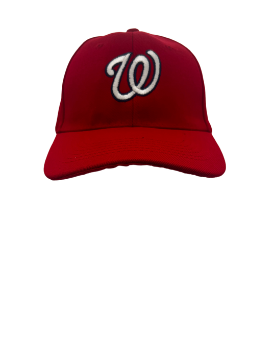 Red Curly W -- Baseball Cap
