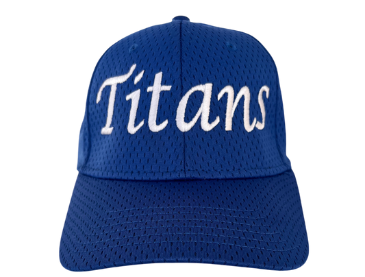 Hat -- TC Williams -- TITANS Design -- Royal Blue